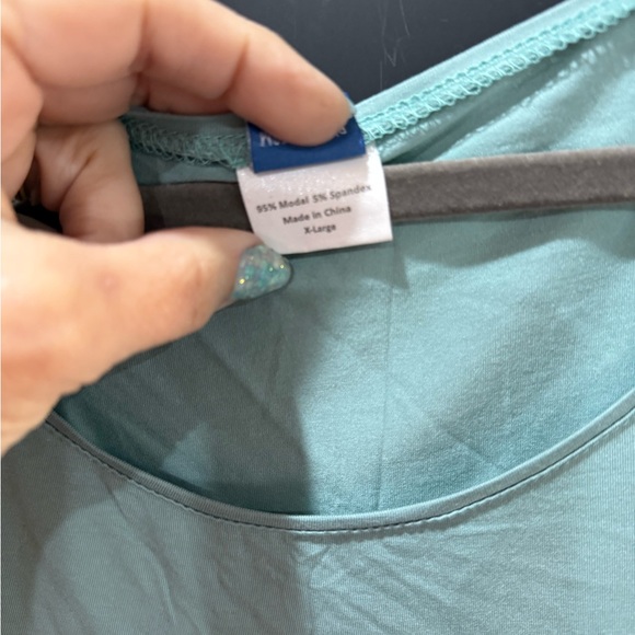 Ripskirt Hawaii Mint Green Simple Tank XL EUC - Picture 3 of 4